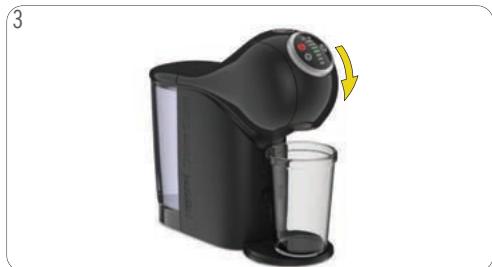 KRUPS DOLCE GUSTO GENIO S PLUS - RINÇAGE À LA PREMIÈRE MISE EN SERVICE - 3