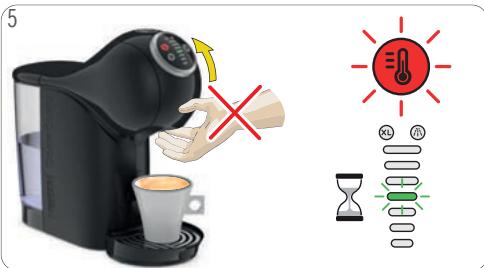 KRUPS DOLCE GUSTO GENIO S PLUS - 4 SÉLECTION DE LA TEMPÉRATURE - 6