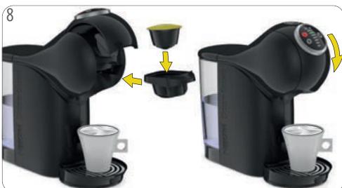KRUPS DOLCE GUSTO GENIO S PLUS - 2 DEUX CAPSULES (P. EX. CAPPUCCINO) - 8