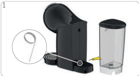 KRUPS DOLCE GUSTO GENIO S PLUS - 4 AUCUN LIQUIDE NE SORT – INJECTEUR BOUCHÉ ? - 2