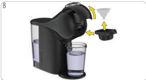 KRUPS DOLCE GUSTO GENIO S PLUS - RINÇAGE À LA PREMIÈRE MISE EN SERVICE - 8
