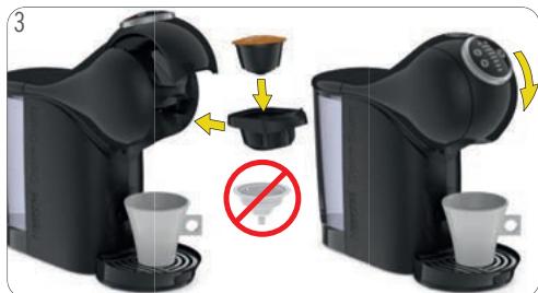 KRUPS DOLCE GUSTO GENIO S PLUS - UNE CAPSULE (P. EX. LUNGO) - 3