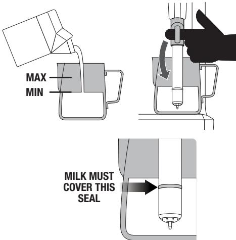 SAGE ORACLE SES 980 BTR - Moussage automatique du LAIT - 1