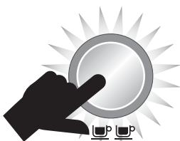 SAGE ORACLE SES 980 BTR - Bouton 2 TASSES - 1