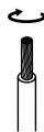 MARANTZ RC011CR - Connexion des cables d'enceinte - 1