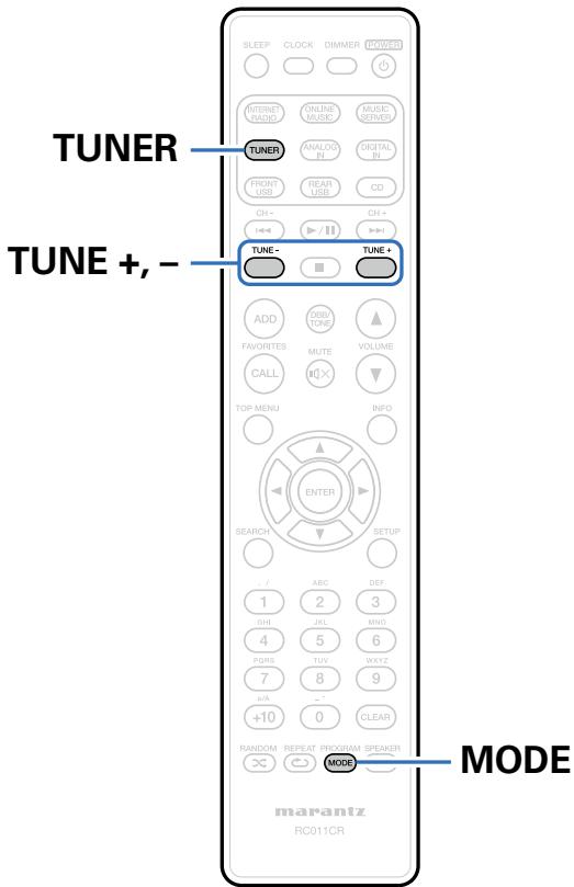 MARANTZ RC011CR - Écoute de diffusion FM/AM - 1