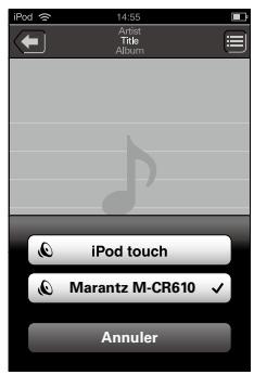MARANTZ RC011CR - Jouer directement de la musique d'iPhone, iPod touch, ou iPad - 2