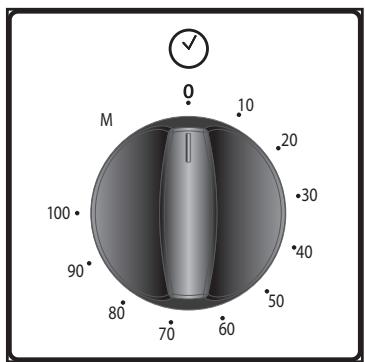 VALBERG MFO 65 C X 701T - MFO 65 C X 701T - Utilisation de la minuterie mécanique - 1