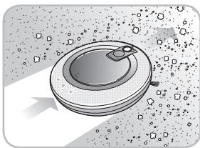 LG VR1027R  -  VR1027R - FONCTIONNALITES DE L'ASPIRATEUR ROBOT - 6