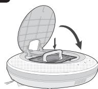 LG VR1027R  -  VR1027R - NETTOYAGE DU BAC À POUSSIÈRE - 7