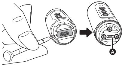 PANASONIC HX-A1 - Comment enlever la batterie - 1