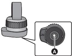 PANASONIC HX-A1 - Installation du support pour trépied sur un trépied, etc. - 1