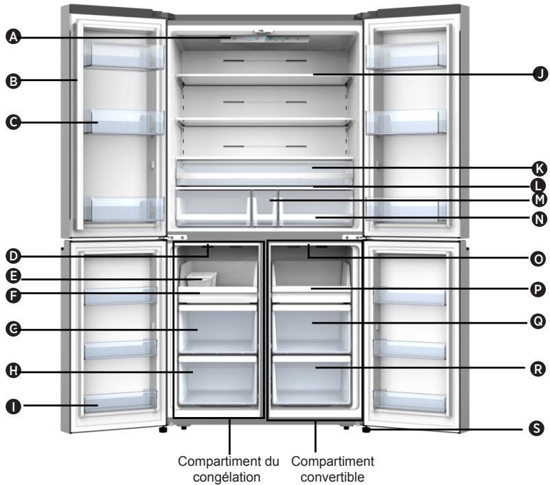 HISENSE RQ731N4WI1 - Pièces et caractéristiques - 1