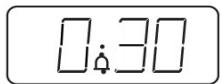 BELLING 60TCLW - Setting the minute minder - 1