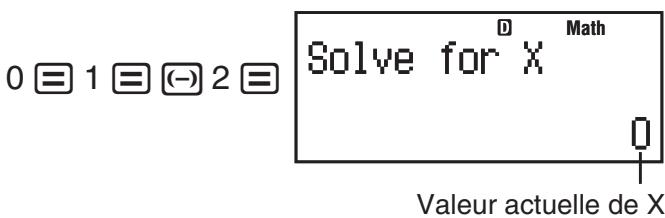 CASIO FX-570ES PLUS - Utilisation de SOLVE - 4