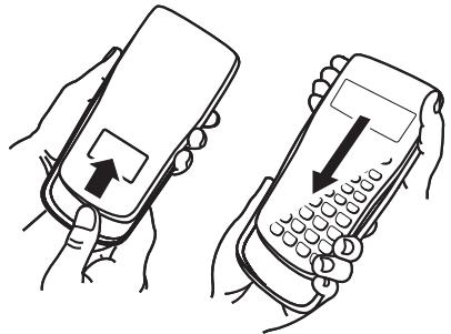CASIO FX-570ES PLUS - Retrait de l'étui rigide - 1