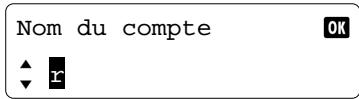 KYOCERA TASKALFA 2200 - Saisie de caractères - 1