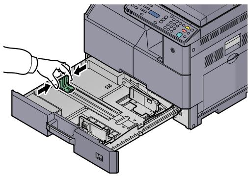 KYOCERA TASKALFA 2200 - Régler le format du magasin. - 2