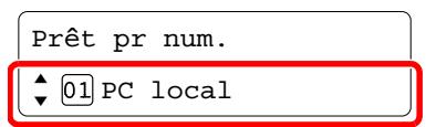 Prêt pr num. ▲ 01 PC local