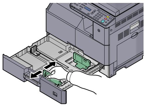 KYOCERA TASKALFA 2200 - Régler le format du magasin. - 1