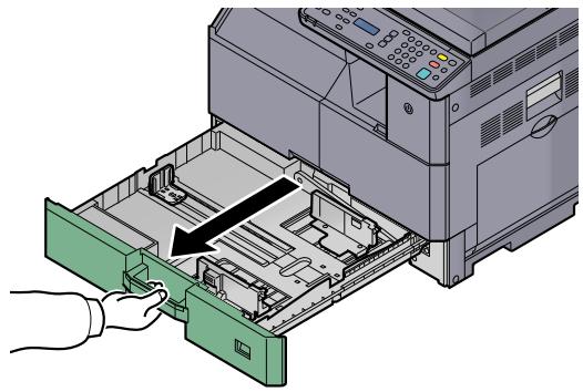 KYOCERA TASKALFA 2200 - Tirer le magasin jusqu'à ce qu'il se bloque. - 1