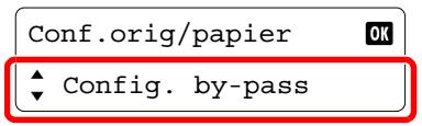 Conf.orig/papier Config. by-pass