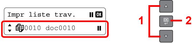 Impr liste trav. || OK ✓ 0010 doc0010 ||