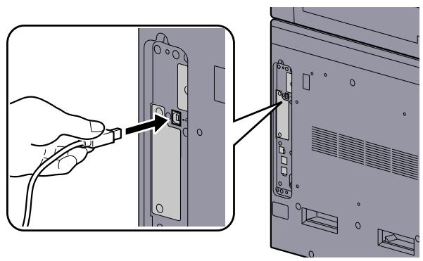 KYOCERA TASKALFA 2200 - Connecter la machine. - 1
