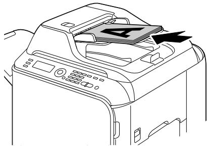 KONICA MINOLTA MAGICOLOR 4690MF - Envoi d'un fax via le chargeur ADF - 6