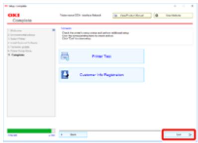 OKI C824N - Cliquez sur [Exit (Quitter)]. - 1