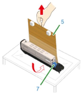 OKI C824N - Installation des consommables - 6