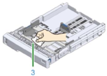 OKI C824N - Nettoyage des rouleaux d'alimentation papier (Bac 1/Bac 2/Bac 3/Bac 4/Bac 5) - 3