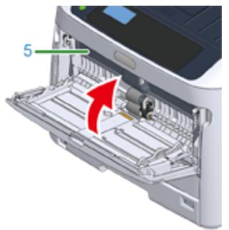 OKI C824N - Nettoyage des rouleaux d'alimentation papier (Bac MP) - 3