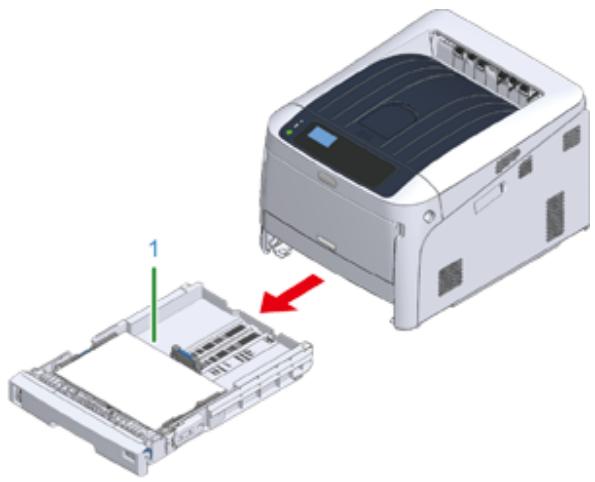 OKI C824N - Nettoyage des rouleaux d'alimentation papier (Bac 1/Bac 2/Bac 3/Bac 4/Bac 5) - 1