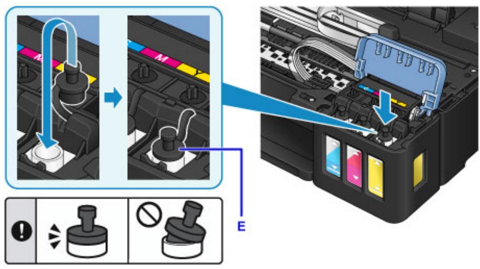 CANON G1520 - Rechargez la cartouche d'encre. - 3