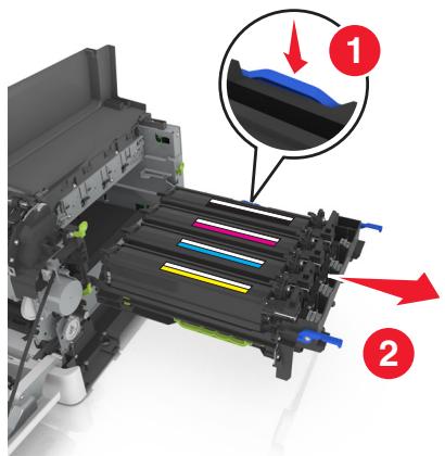 LEXMARK CS417DN - Remplacement d'un kit de traitement d'images en noir et blanc et en couleur - 8