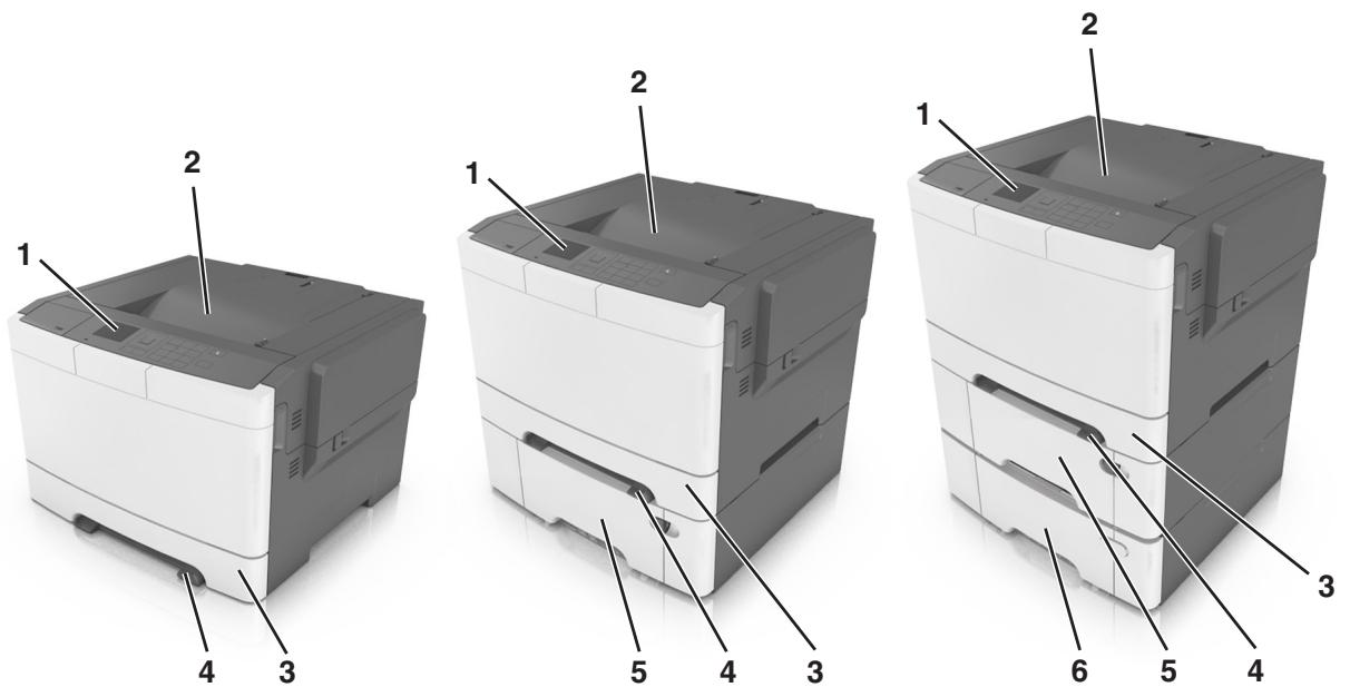 LEXMARK CS417DN - Configurations de l'imprimante - 2