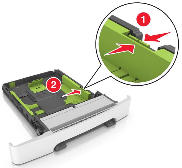 LEXMARK CS417DN - Chargement des bacs 250 et 550 feuilles - 5