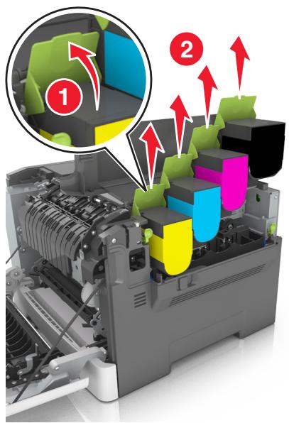 LEXMARK CS417DN - Remplacement d'une unité de développement - 4