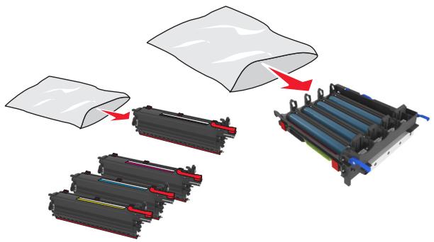 LEXMARK CS417DN - Remplacement d'un kit de traitement d'images en noir et blanc et en couleur - 9