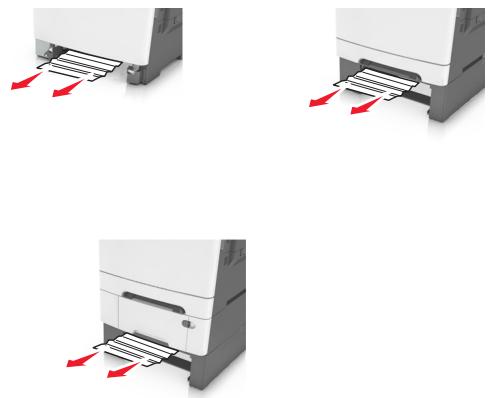 LEXMARK CS417DN - Bourrage papier dans les tiroirs - 2