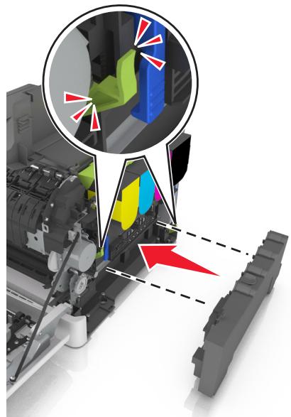 LEXMARK CS417DN - Remplacement de la bouteille de récupération de toner - 7