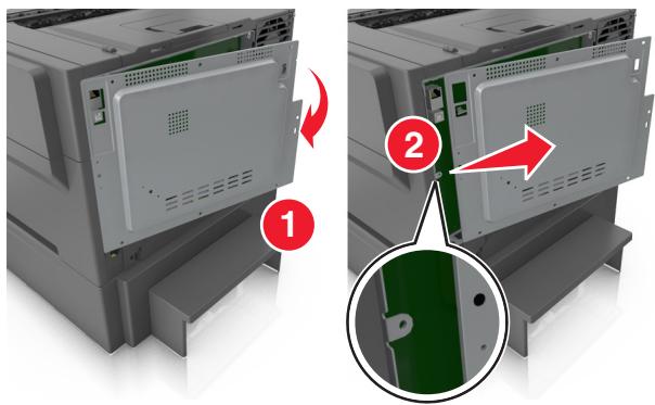 LEXMARK CS417DN - Accès à la carte logique - 3