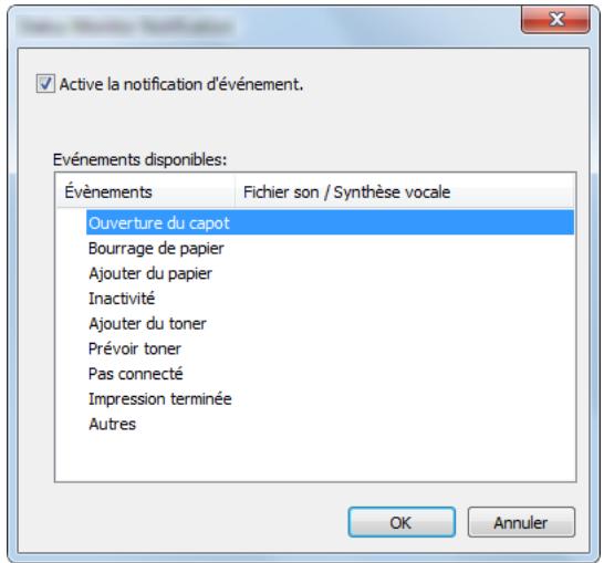 KYOCERA ECOSYS P5021CDN - Paramètres de notification de status monitor - 1