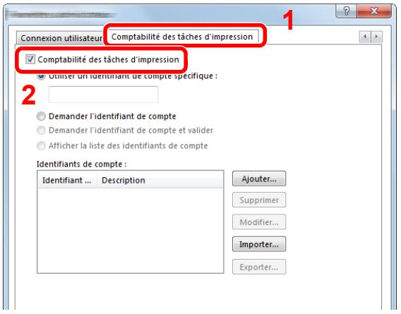 KYOCERA ECOSYS P5021CDN - Configurer les paramètres - 1