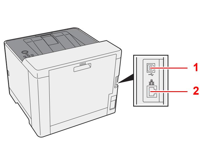 KYOCERA ECOSYS P5021CDN - Nomenclature (connecteurs/intérieur) - 1