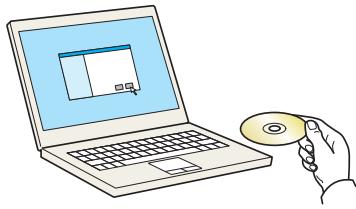 KYOCERA ECOSYS P5021CDN - Connecter la machine à un ordinateur - 1