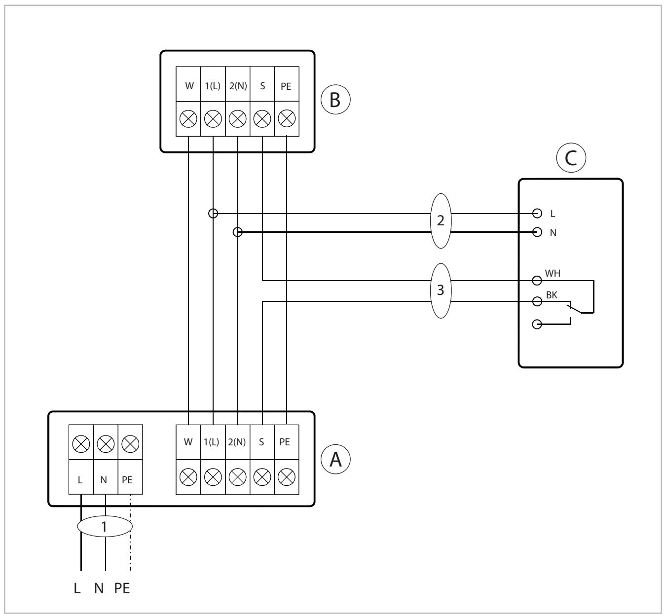 REMKO ML 525DC - Raccordement de la pompe à condensat en option KP 6/KP 8 - 1
