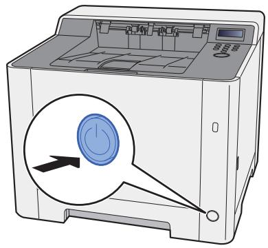 KYOCERA ECOSYS P5021CDW - Mise sous tension - 1