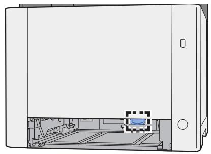 KYOCERA ECOSYS P5021CDW - Ouvrir le capot d'alimentation. - 1
